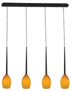 Azzardo AZ1227 - Luster na lanku IZZA 4xE14/40W/230V