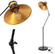 Toolight Toolight, kovové podlahové svietidlo 1xE27 APP542-1F, čierna, OSW-06965