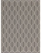 Koberec Cottage black/beige 200x290cm