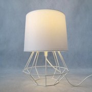 Stolná lampa Diamond biela 5231 LB1
