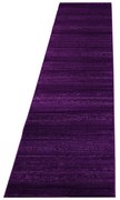 Tmavofialový behúň 80x300 cm Plus – Ayyildiz Carpets