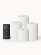 Ručne vyrobené LED sviečky's diaľkovým ovládaním Real Flame, 5 ks