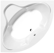 Polysan Polysan, SIMONA rohová vaňa 150x150x45cm, biela, 94111