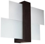 Brilagi - LED Nástenné svietidlo HERA 1xE27/7,5W/230V wenge