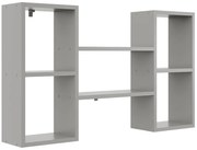 Polička NR 21 platinová sivá