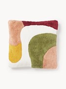 Ručne tuftovaný poťah na vankúš so zdobením Malu