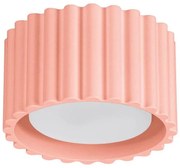 Sollux SL.1827 - Bodové svietidlo AURA 1xGX53/10W/230V 6 cm ružová