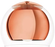 Eglo - Náhradné sklo k lustru ROCAMAR vonkajšie pr. 19 cm číra