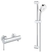 Cenovo zvýhodnený Grohe set pákovej batérie Essence 33636001 so sprchovacím setom 27580002