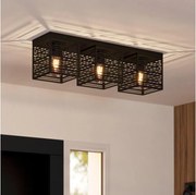 Eglo 900357 - Stropné svietidlo PIEDRITAS 3xE27/40W/230V