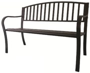 Oceľová záhradná lavička