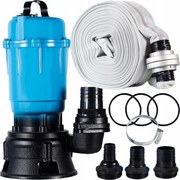 Čerpadlo Na Špinavú Vodu S Čistou Žumpou A Drvičom 3200 W S Hadicou 30 M