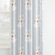 Goldea detský bavlnený záves - zasnení králičkovia 140x150 cm