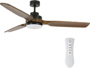 Lucci air 213054 - LED Stropný ventilátor SHOALHAVEN GX53/17W/230V paulovnia +DO