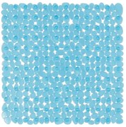 Spirella Protišmyková podložka do sprchy RIVERSTONE, modrá, 54 x 54 cm