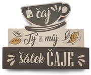 Nekupto Dekorace cedulka velká Ty jsi můj šálek čaje Kafetearie