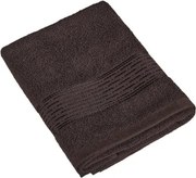 Bellatex Froté uterák Kamilka prúžok tmavohnedá, 50 x 100 cm
