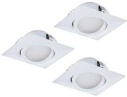 Eglo Eglo 95844 - SADA 3x LED podhľadové svietidlo PINEDA 1xLED/6W/230V EG95844