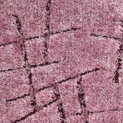 ITC, Koberec metráž Nicosia 84, na mieru, šíře 3m,4m,5m, fialová, filc, obývacia izba