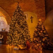 DECOLED Svetelná reťaz LED ELSLN, 40 m, 200 teplých bielych LED diód, IP44, vrátane zdroja a diaľkového ovládania