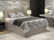 Manželská posteľ Boxspring 160 cm Asencion (béžová). Vlastná spoľahlivá doprava až k Vám domov. 1092475