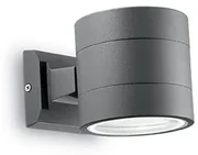 Vonkajšie nástenné svietidlo IDEAL LUX Snif Round AP1 Ant 061467