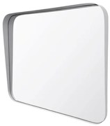Zrkadlo SAT 80x60 cm biela SATZEVO6080BI