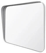 Zrkadlo SAT 80x60 cm biela SATZEVO6080BI