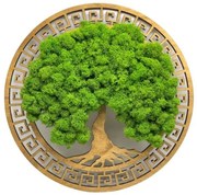 Strom na stenu z machu Hermiona 30 cm