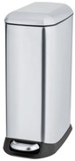 Pedálový odpadkový kôš z nehrdzavejúcej ocele v striebornej farbe 20 l Design – Wenko