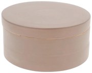 Hnedý bambusový úložný box s vekom Compactor Bamboo Box