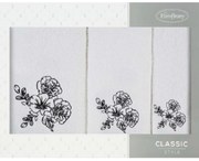 FROTÉ UTERÁK MELANI SADA 1KS 30X50 CM, 1KS 50X90 CM, 1KS 70X140 CM BIELA