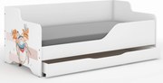 Wooden Toys Detská posteľ LILU 160x80 MISIU – bočnice