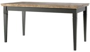 Rozkladací stôl Evora 92  160/240x90cm Dub Lefkas/Zelená