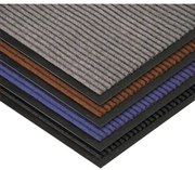 Odolná vstupná kobercová rohož s PVC, 600 x 900 mm, hnedá