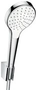 Sprchová hlavica s hadicou Hansgrohe Croma Select biela/chróm 26420400