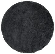 Livarno home Koberec s dlhým vlasom, 80 x 150 cm/Ø 100 cm (tmavosivá)  (100377446)