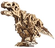 Ugears 3D drevené mechanické puzzle Tyranosaurus Rex