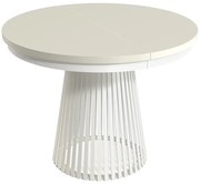 Rozkladací stôl Garda biela/kašmír