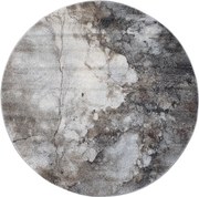 Kusový koberec Universe 841-86 grey/beige kruh, 160x160 (priemer) kruh, šedá, obývacia izba, Spoltex