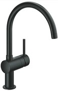 Drezová batéria GROHE Minta s otočným ramienkom velvet black 32917KS0