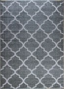 Berfin Dywany, Kusový koberec Lagos 1052 Grey (Silver), 80x150, šedá, chodba / predsieň