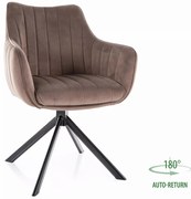 Otočné jídelní křeslo Azalia Velvet - výber z 8 prevedení