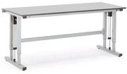 Elektricky nastaviteľný dielenský stôl MOTION, nosnosť 300 kg, 2000x800 mm