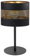 Stolná lampa TAGO 1xE27/15W/230V čierna/zlatá