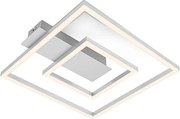 Briloner - LED Stropné svietidlo FRAME LED/22W/230V 3000K 30x32 cm matný chróm