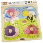 Viga Drevené puzzle - Hmyz