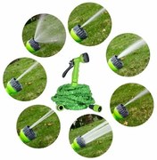 Predlžovacia záhradná hadica natiahnuteľná 5 - 15 m, 1/2''-3/4''