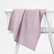 Biante Mušelínová plienka/dečka Nature MSN-021 Bledo fialová 70x70 cm