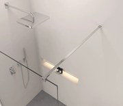Erga Paris, stabilizačná vzpera pre sprchové zásteny s hrúbkou skla 8mm, dĺžka max. 150cm, chrómová, ERG-V02-PARIS-BAR-CR